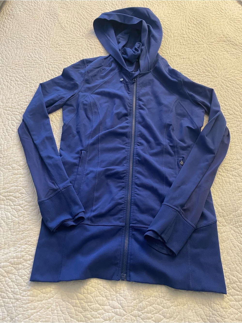Women’s Lululemon Define full-Zip Luon Jacket Cobalt Blue Size 10